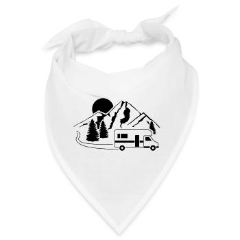 Wohnmobil - Bandana - Weiß - Vorne