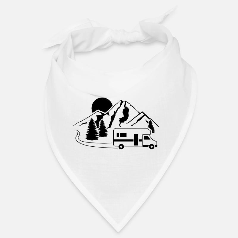 Wohnmobil - Bandana - Weiß