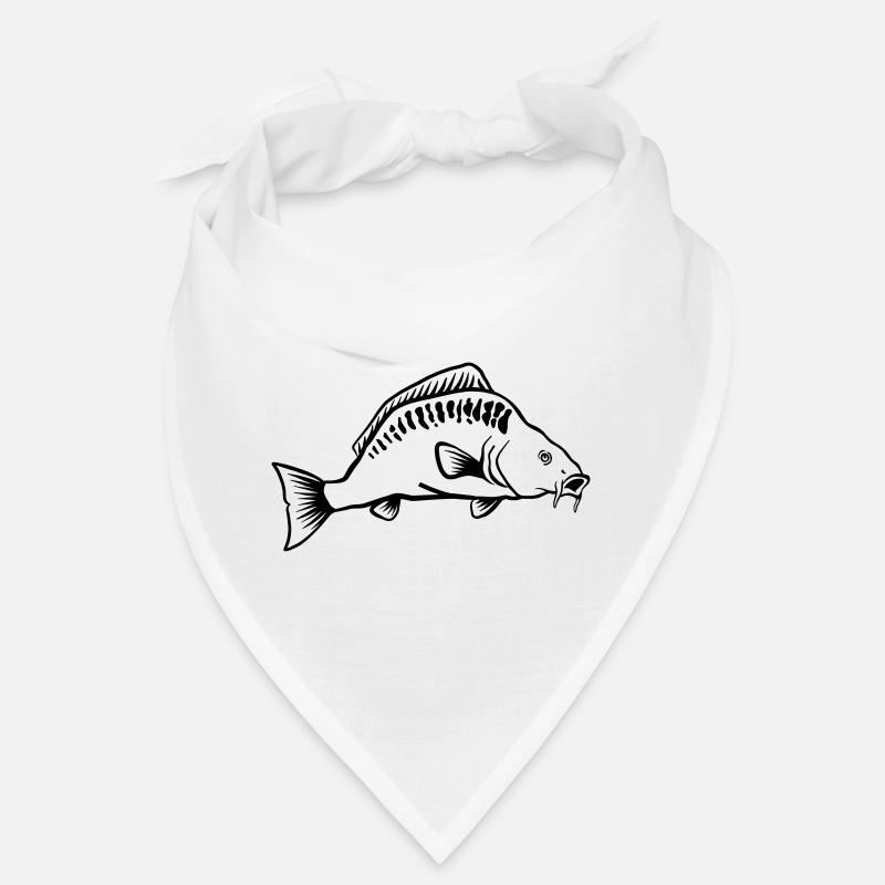 carpe - Bandana - blanc