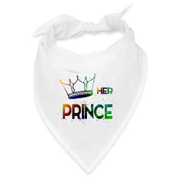 Her Prince - Bandana - Weiß - Vorne