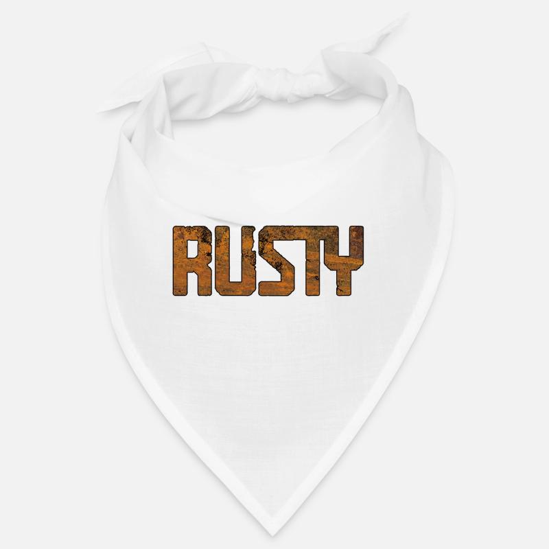 rusty - Bandana - Weiß