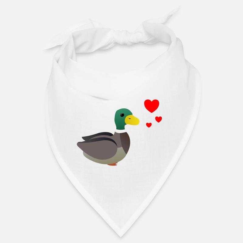 Canard Saint-Valentin Bandana