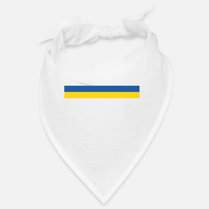 Linie oder Flagge Ukraine Bandana
