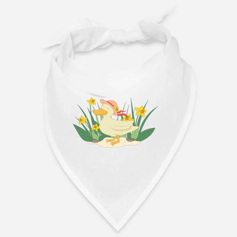 Duck with hat Bandana