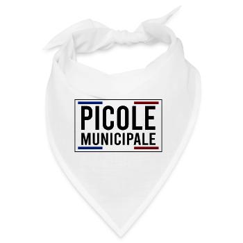 Städtische Picole - Bandana - Weiß - Vorne
