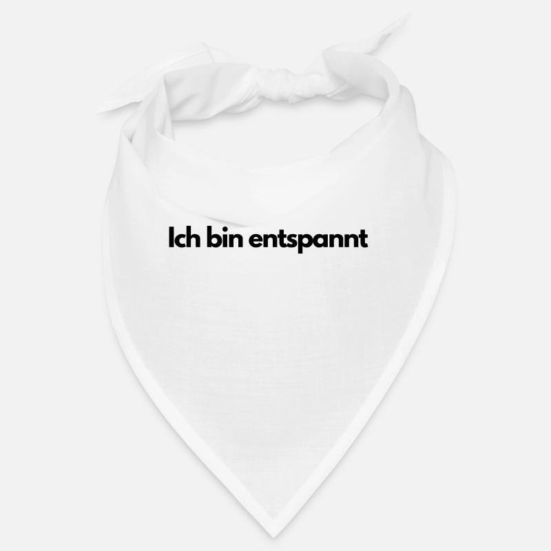 Ich bin entspannt Bandana