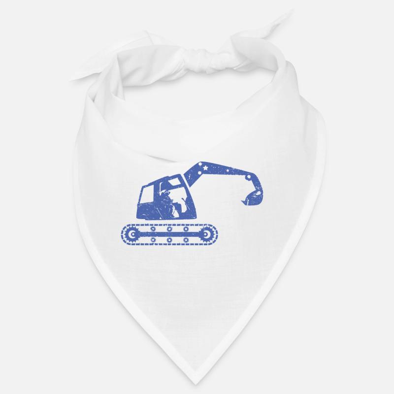 Bagger Baggerfahrer Baugeräteführer Bandana