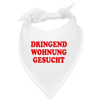 Dringend wohnung gesucht - Bandana - Weiß - Vorne