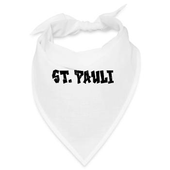 St. Pauli - Bandana - Weiß - Vorne