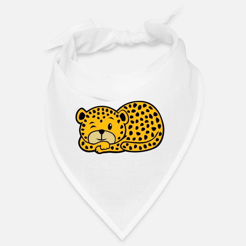 Sleeping Leopard Bandana