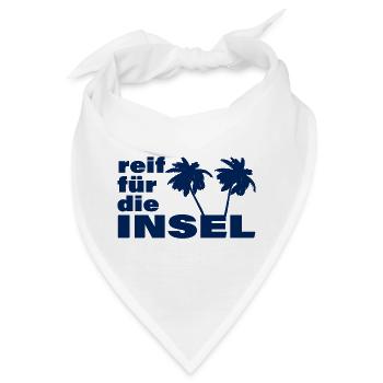 REIF FÜR DIE INSEL - Bandana - Weiß - Vorne