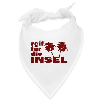 REIF FÜR DIE INSEL - Bandana - Weiß - Vorne
