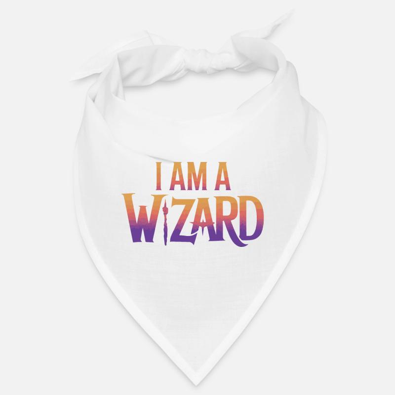 Ich bin ein Zauberer Textdesign Bandana