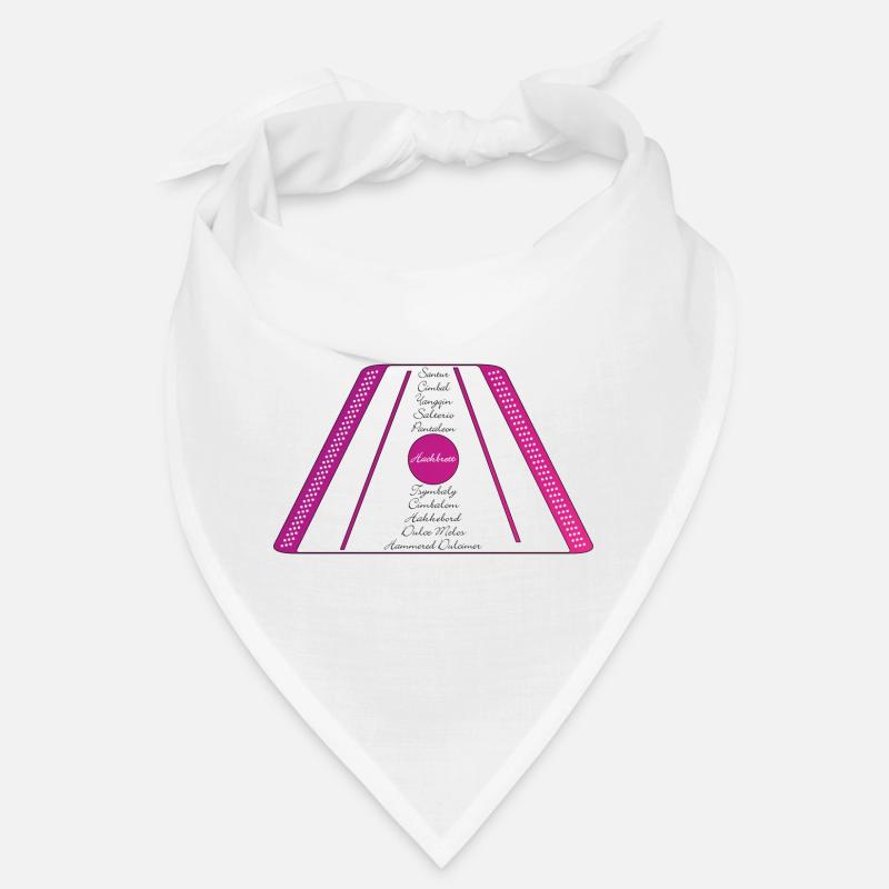 dulcimer pourpre rose Bandana