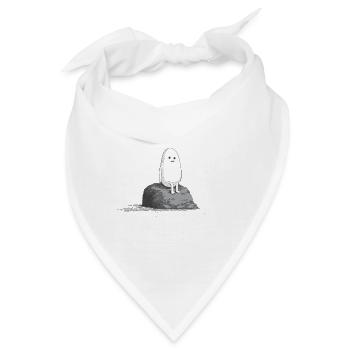 Sad Stone - Bandana - Weiß - Vorne