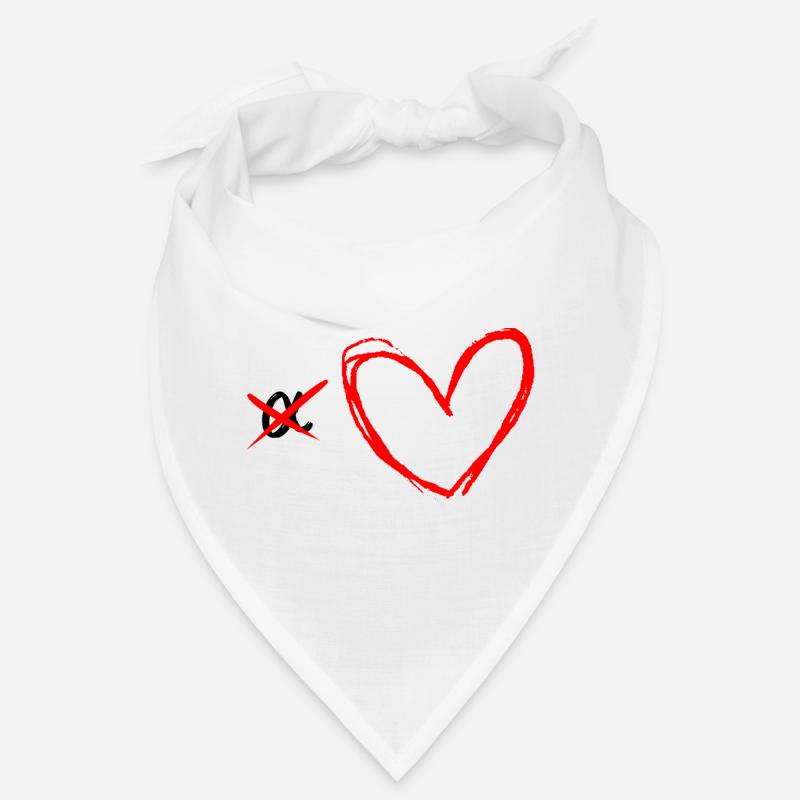 Ich bin kein Alpha Design mit rotem Herz Bandana