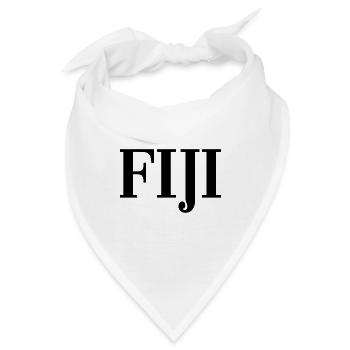 Fiji - Fidschi - Inseln - Pazifik - Südsee - Bandana - Weiß - Vorne