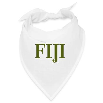 Fiji - Fidschi - Inseln - Pazifik - Südsee - Bandana - Weiß - Vorne