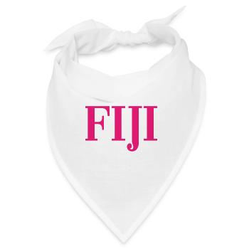 Fiji - Fidschi - Inseln - Pazifik - Südsee - Bandana - Weiß - Vorne