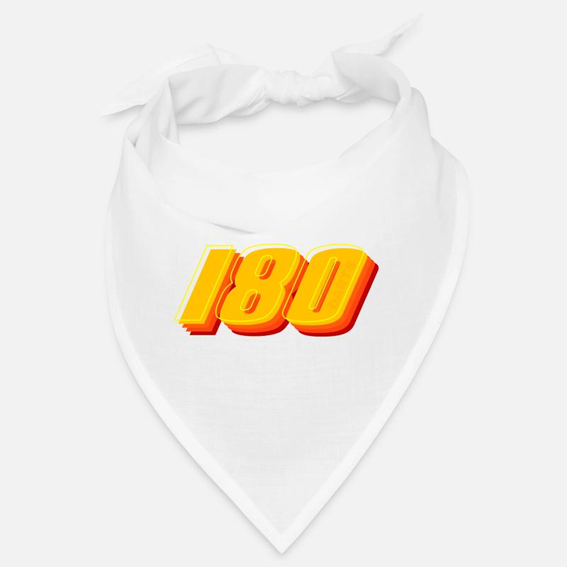 Fléchettes, fléchettes, 180 fléchettes rétro Bandana