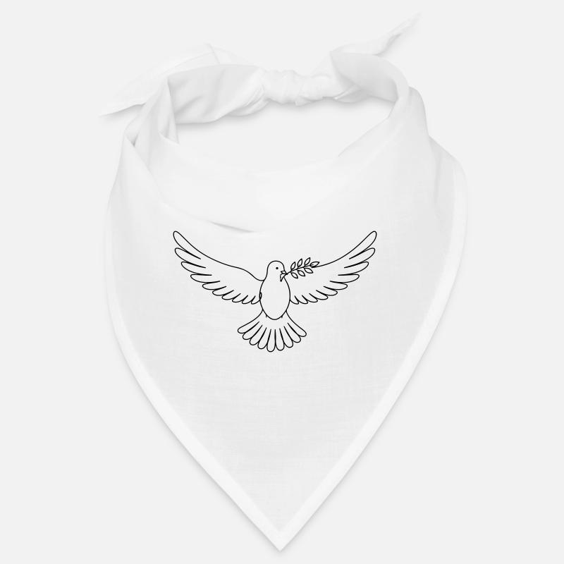Paix de la colombe Bandana