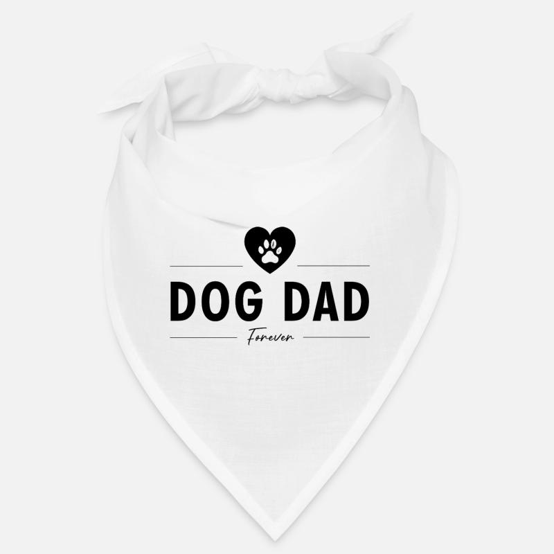 Hundepapa (Schwarz) Bandana