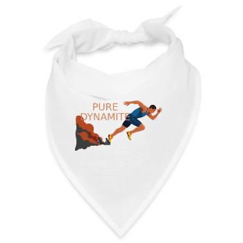 Pure Dynamite Sprint - Bandana - Weiß - Vorne