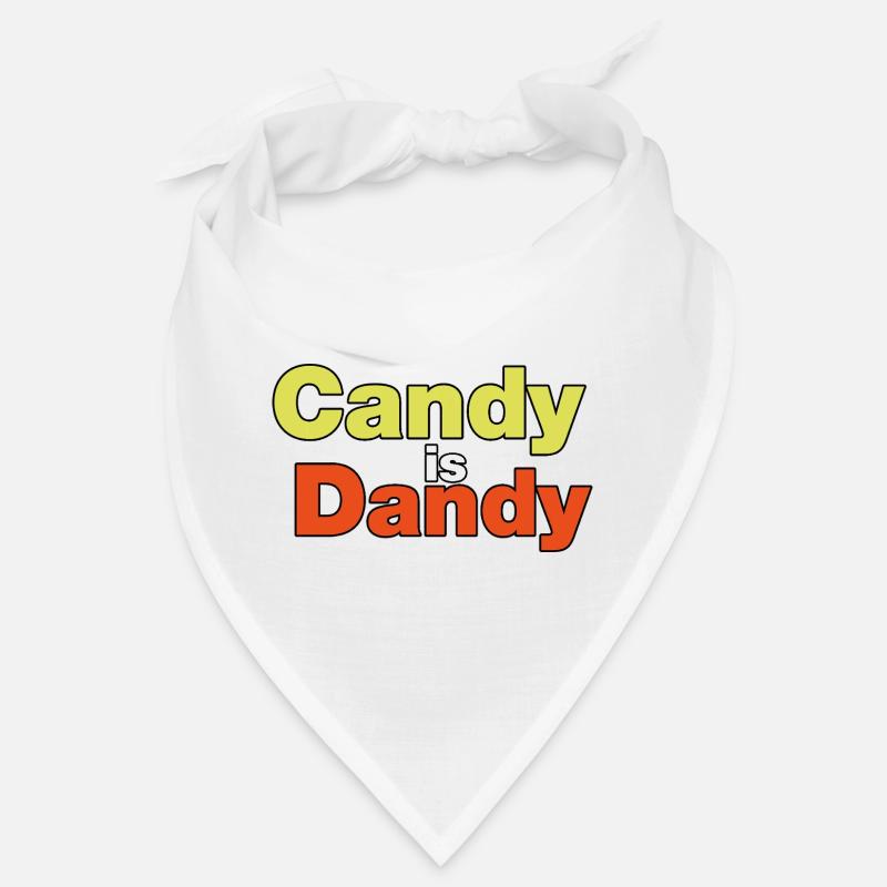 Candy is Dandy Bold Typography Bandana