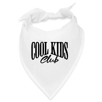 Cool kids club - Bandana - Weiß - Vorne