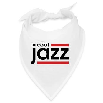 Cooler Jazz - Bandana - Weiß - Vorne