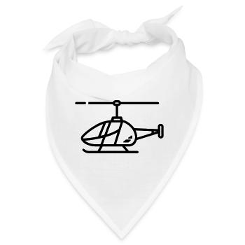 Gyrokopter - Bandana - Weiß - Vorne