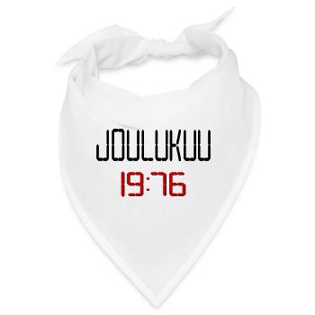 Finnland, Geburtstag Dezember 1976 - Bandana - Weiß - Vorne