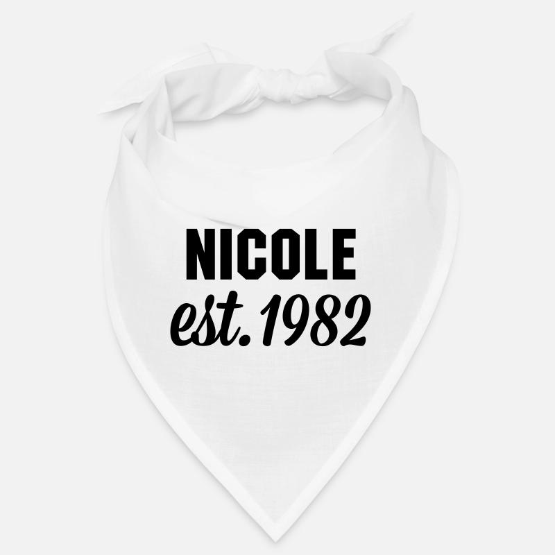 Nicole est 1982 Bandana