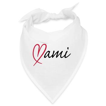 Mami Herz - Bandana - Weiß - Vorne