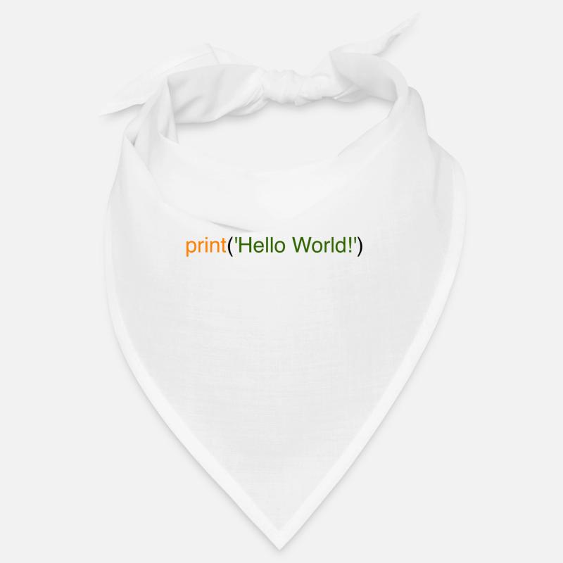 Bonjour le monde Python Bandana