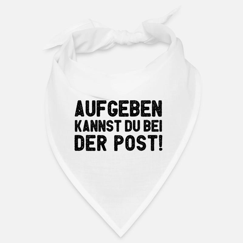 Aufgeben Kannst Du Bei Der Post Bandana