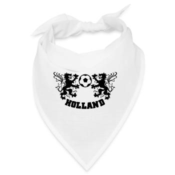 holland Niederlande - Bandana - Weiß - Vorne