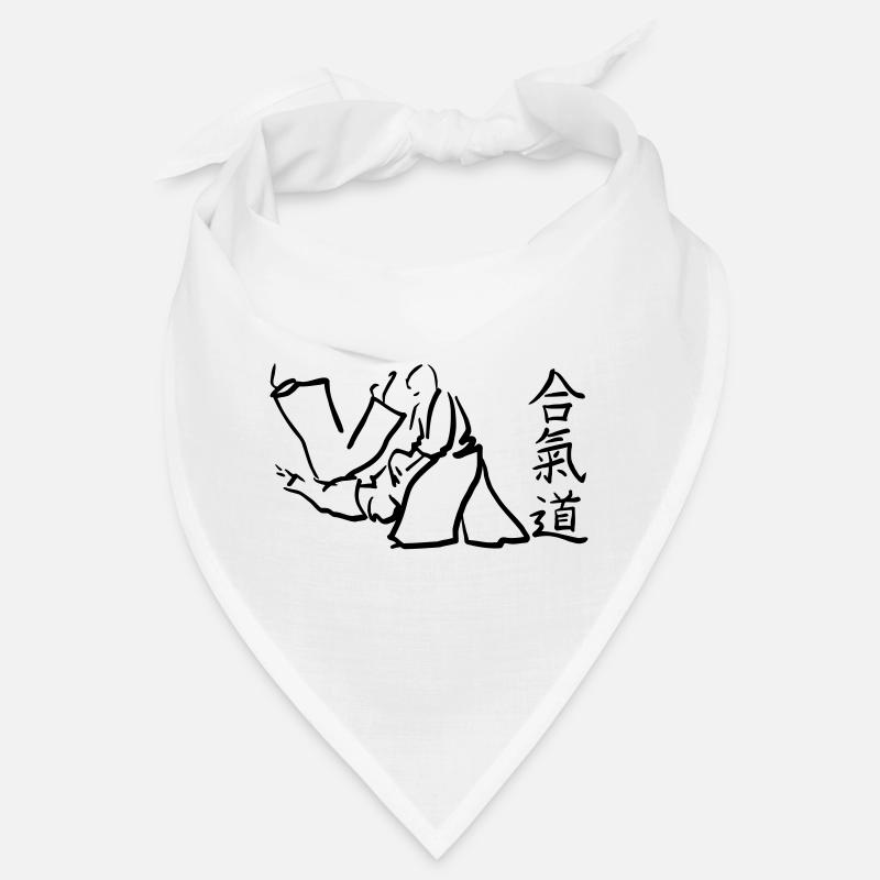 aikido - Bandana - Weiß