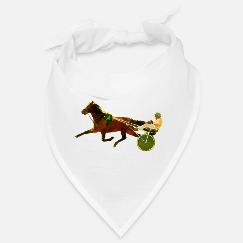trotteur - Bandana - blanc
