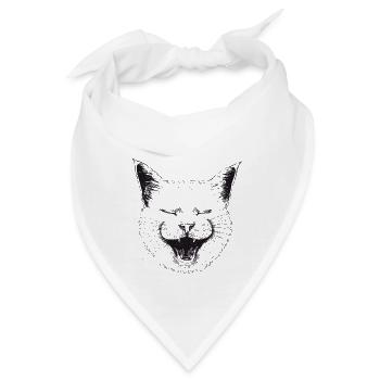 LOL Cat - Bandana - Weiß - Vorne