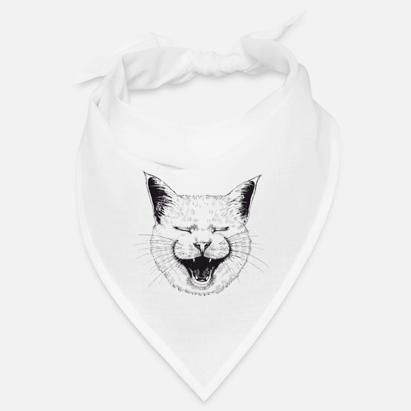 LOL Cat - Bandana - Weiß
