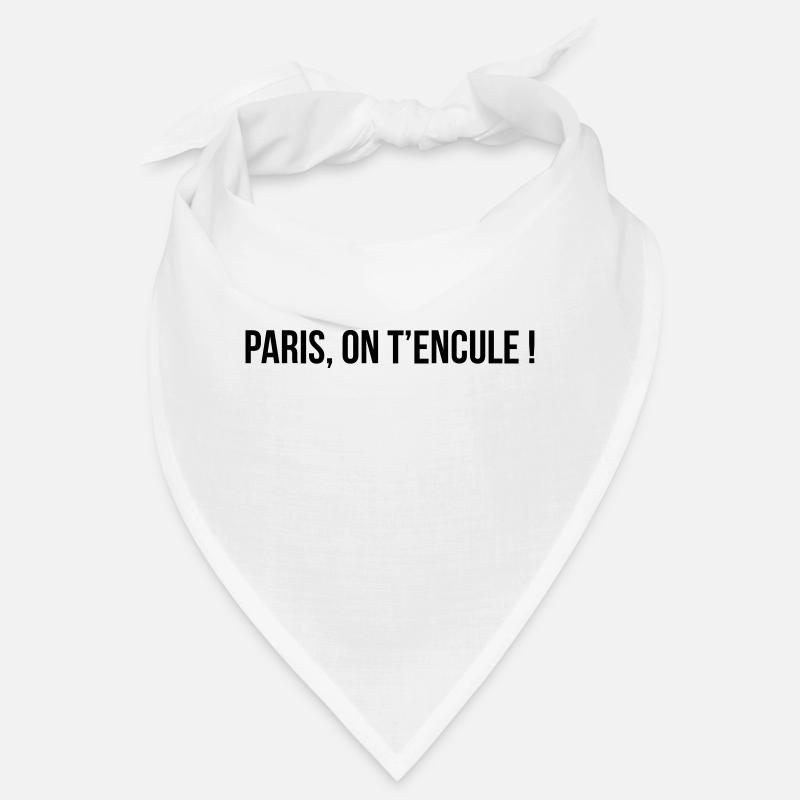 Bye Paris - Bandana - blanc