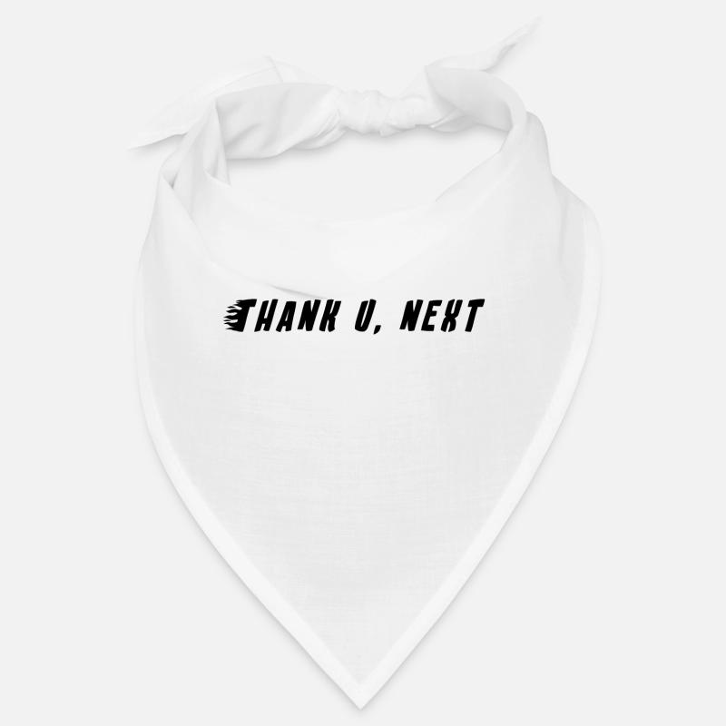Phrase Thank you, next Ariana black fire Bandana
