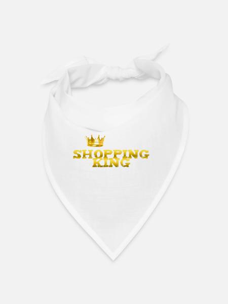 Shopping King - Bandana - Weiß