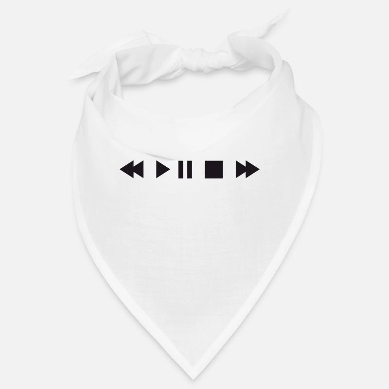 Play Button DJ AC Bandana