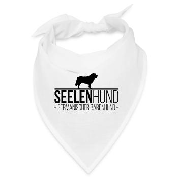 GERMANISCHER BÄRENHUND Seelenhund Hunde Wilsigns - Bandana - Weiß - Vorne