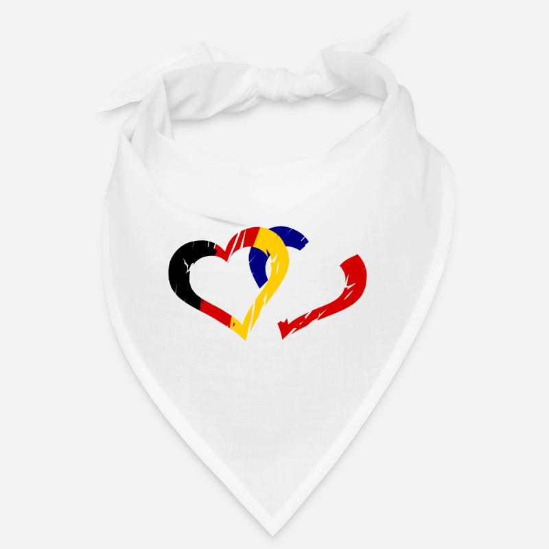 Français Allemand Amour Bandana