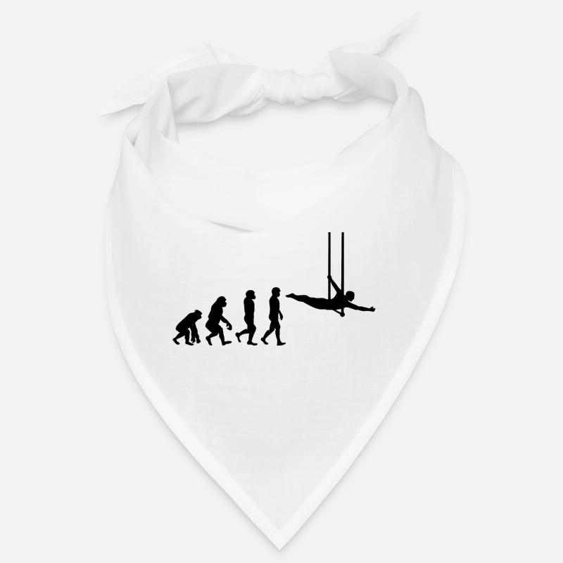 Flying Trapeze Artist Circus Gymnastics Evolution Bandana