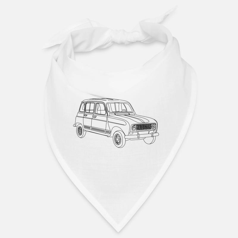 La 4L - Bandana - blanc