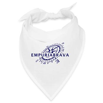 Windrose Empuriabrava - Bandana - Weiß - Vorne